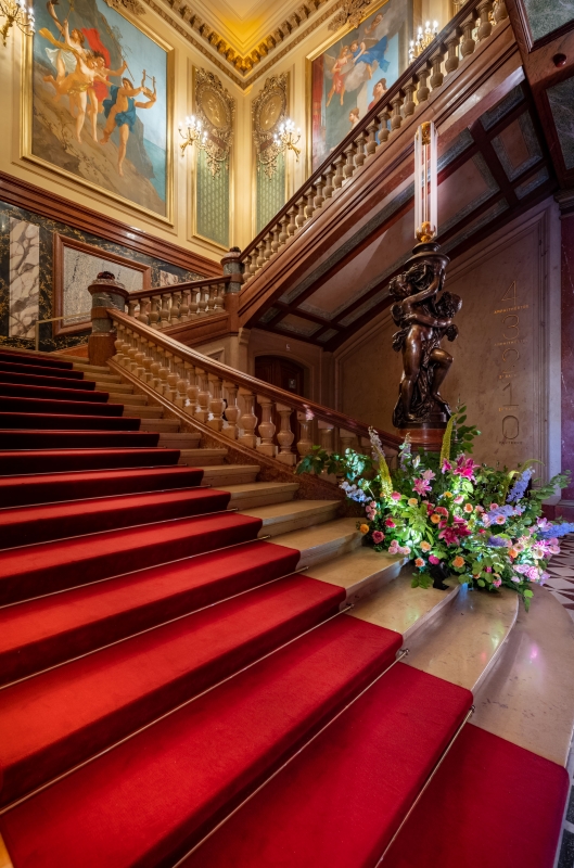 Flower decor exclusive event Grand Theatre Geneva