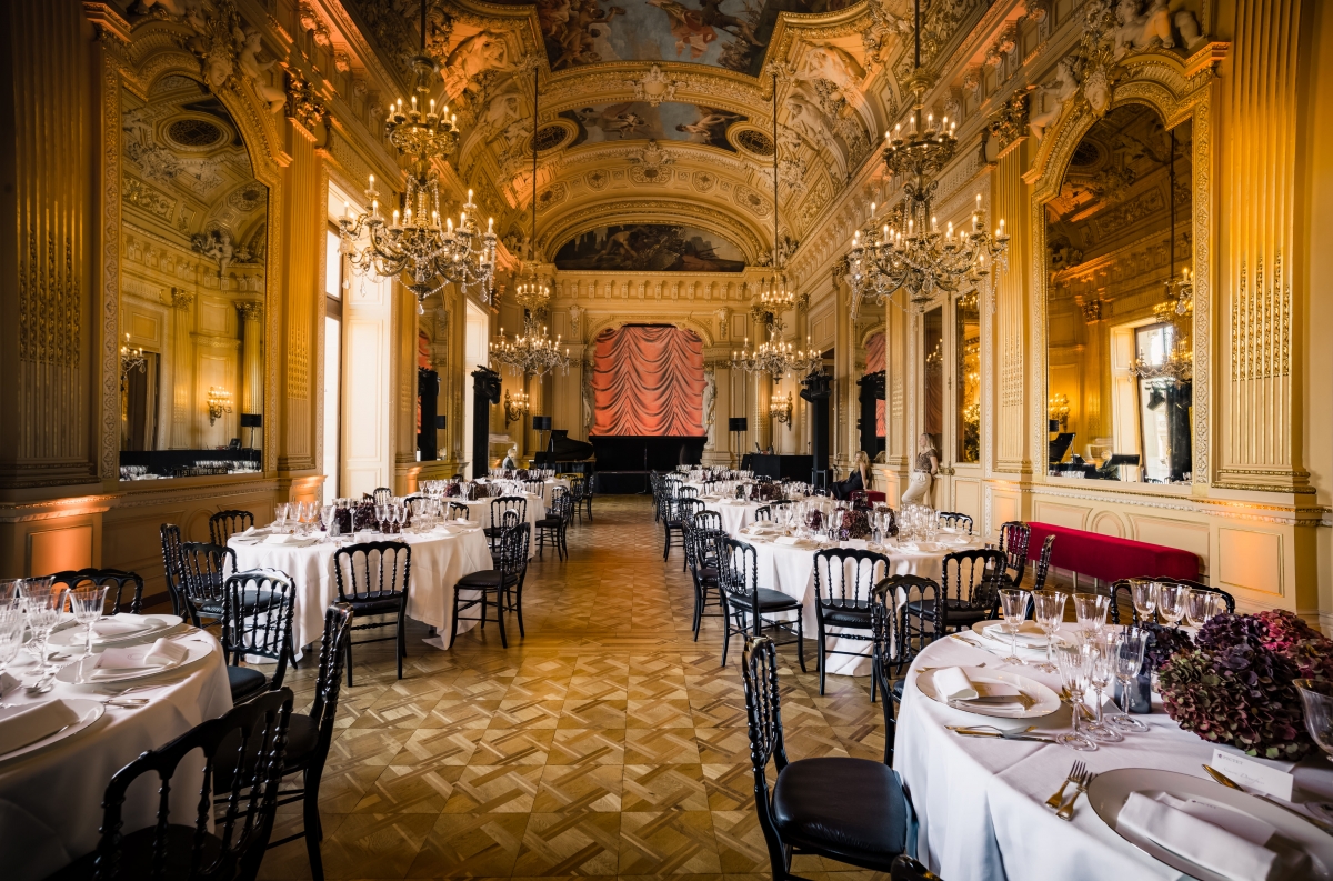 Flower decor exclusive event Grand Theatre Geneva