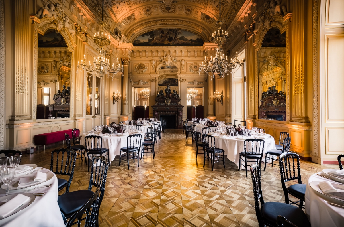 Flower decor exclusive event Grand Theatre Geneva