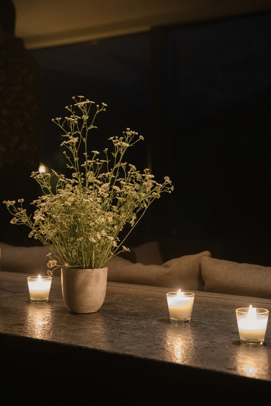 Floral decor Wedding at The Cambrian Adelboden