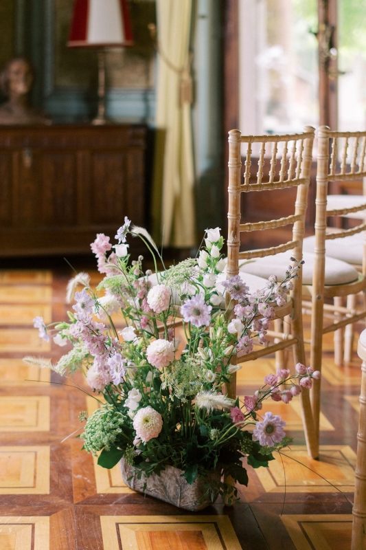 fleurs cérémonie mariage genève Atelier Rose Jasmin