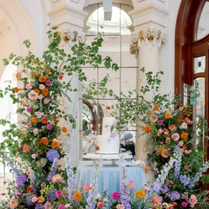 Décor Fleurs mariage Le Montreux Palace
